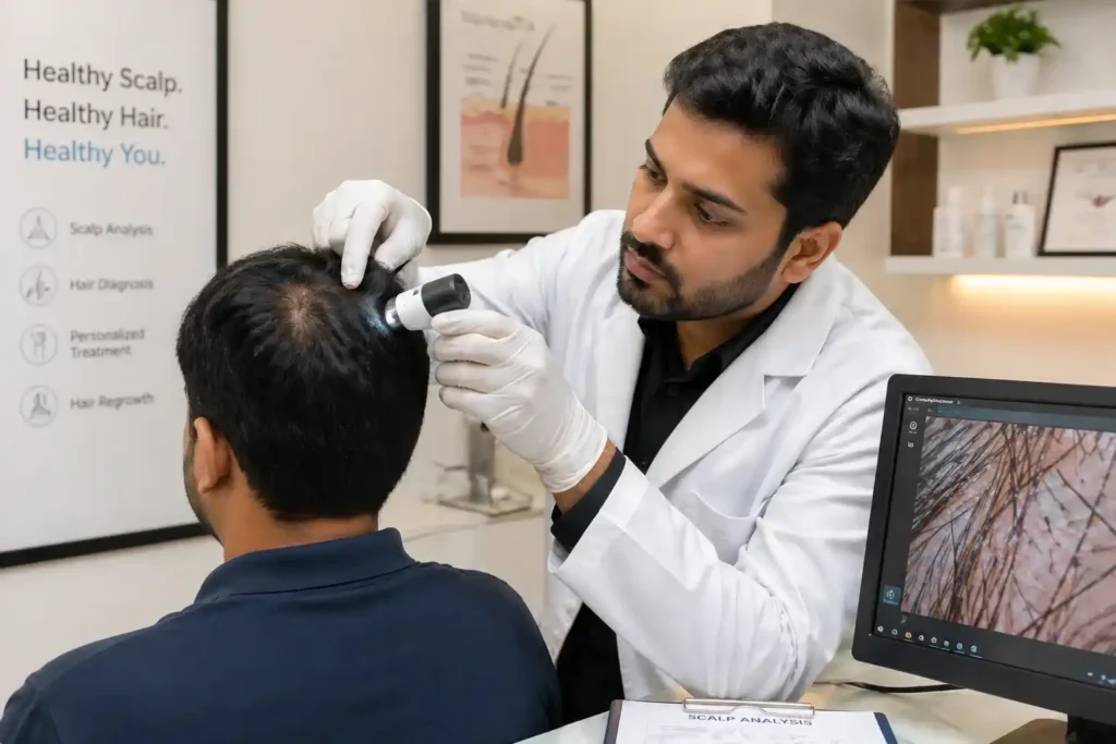 Our Skin and Hair Treatment In Adajan options include facial procedures addressing dullness, uneven skin texture, dryness and selected pigmentation concerns.Patients considering Advanced Skin Treatment in Adajan should ask about treatment suitability, possible side effects and realistic outcomes.